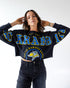 SD State Phipps Split Cropped Longsleeve